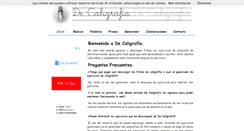 Desktop Screenshot of decaligrafia.com